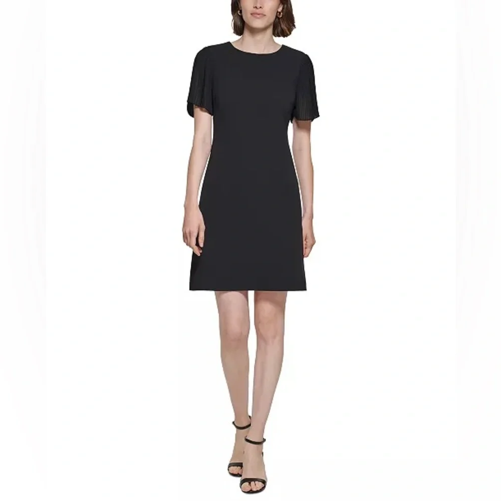 Tommy Hilfiger | Dresses | B5 Tommy Hilfiger Elegant Black Womens Dress With Pleated Sleeves | Poshmark Tommy Hilfiger | Dresses | B5 Tommy Hilfiger Elegant Black Womens Dress With Pleated Sleeves | Poshmark